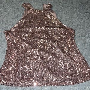 🌼Sequined tank top